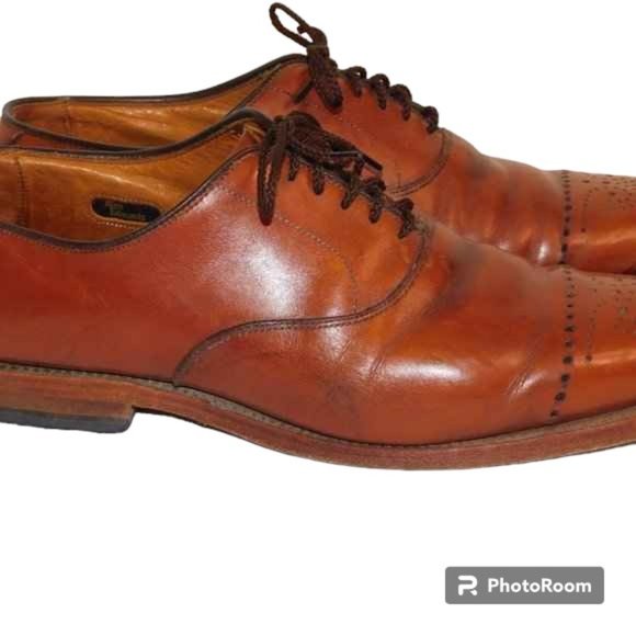 Allen Edmonds Dryden Brogue Leather Dress Shoes main image 4